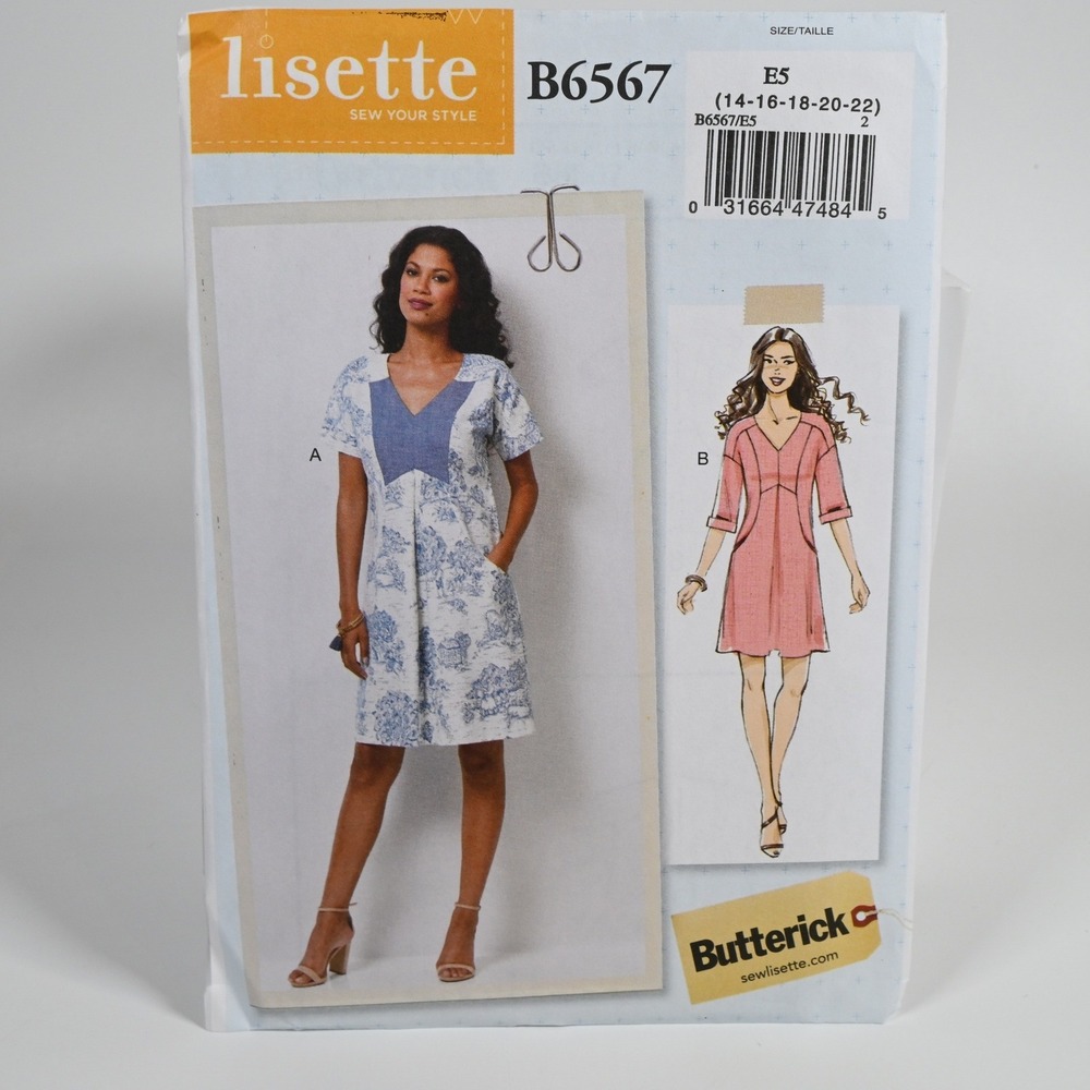 Butterick Lisette B6567 Sewing Pattern Women 14-22 Uncut Factory Folded